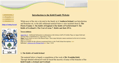 Desktop Screenshot of kiddgenealogy.net